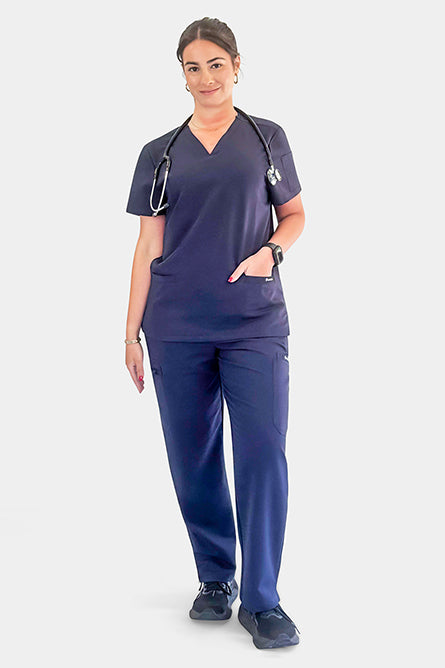 The Set - Navy Blue Babuchaa