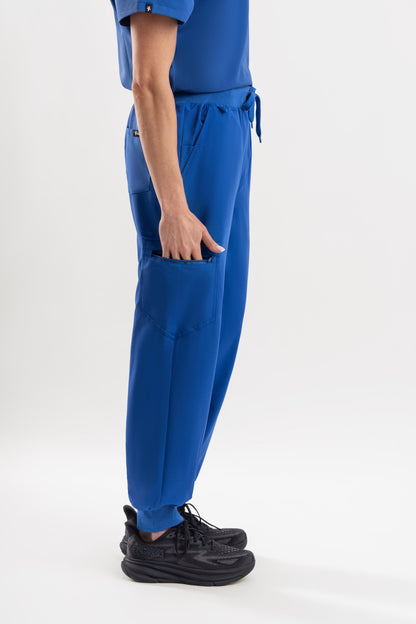 Jogger Scrub Pants - Royal Blue Babuchaa