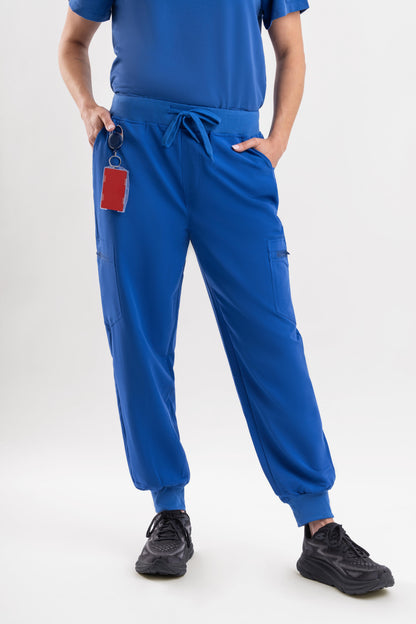 Jogger Scrub Pants - Royal Blue Babuchaa