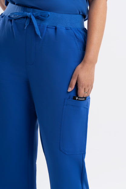 Straight Scrub Pants - Royal Blue Babuchaa