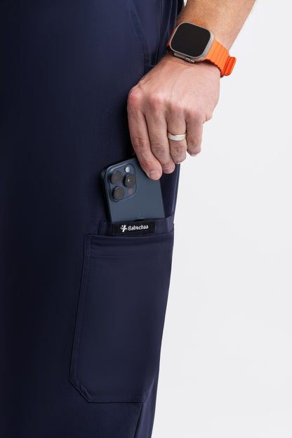 navy blue  nursing Axis Straight Scrub Pants