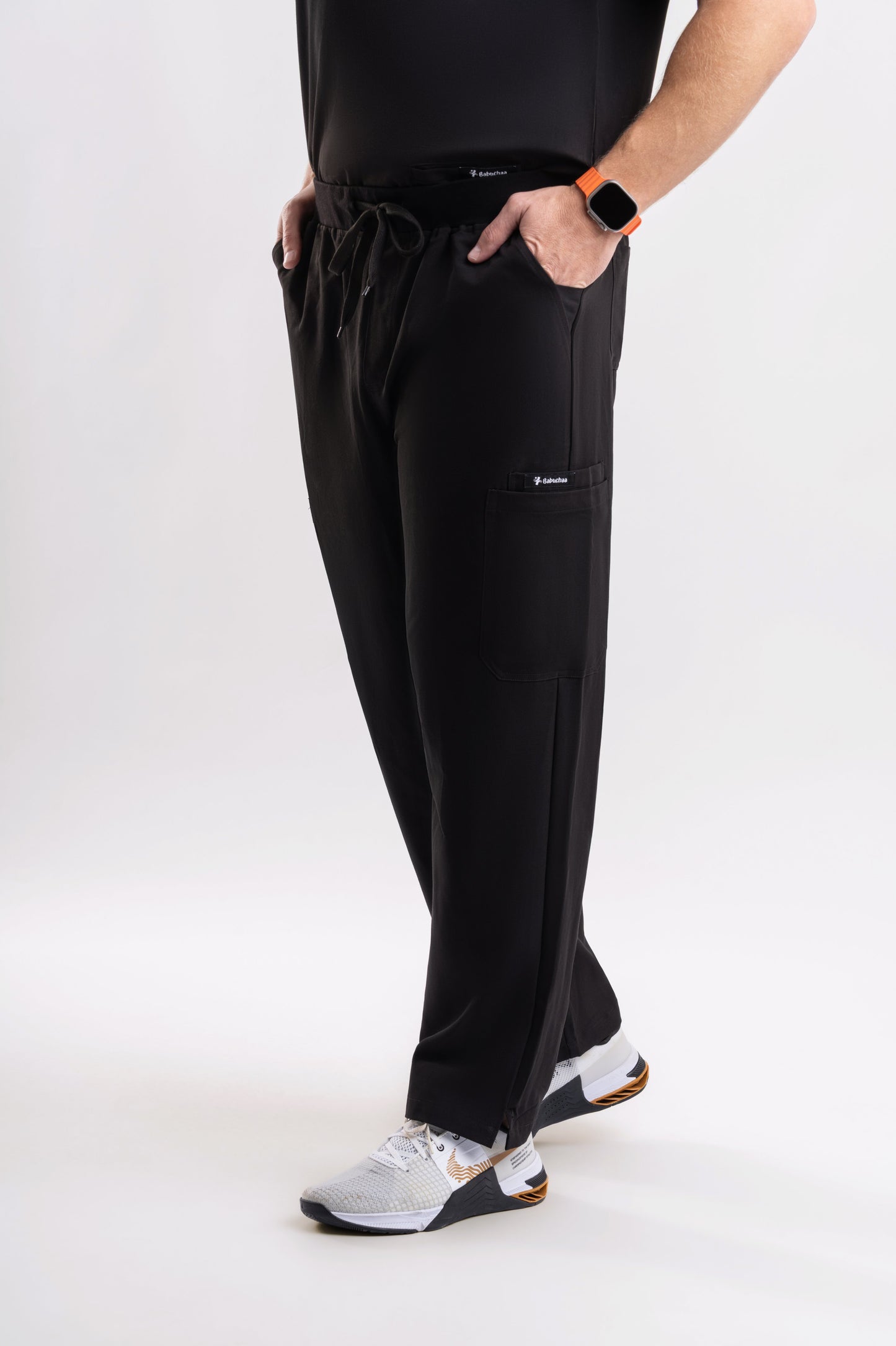 men’s black axis Scrub Pants