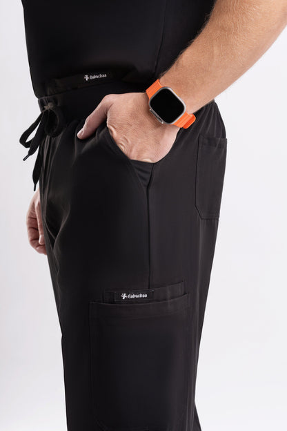 men’s black Axis Straight Scrub Pants in australia