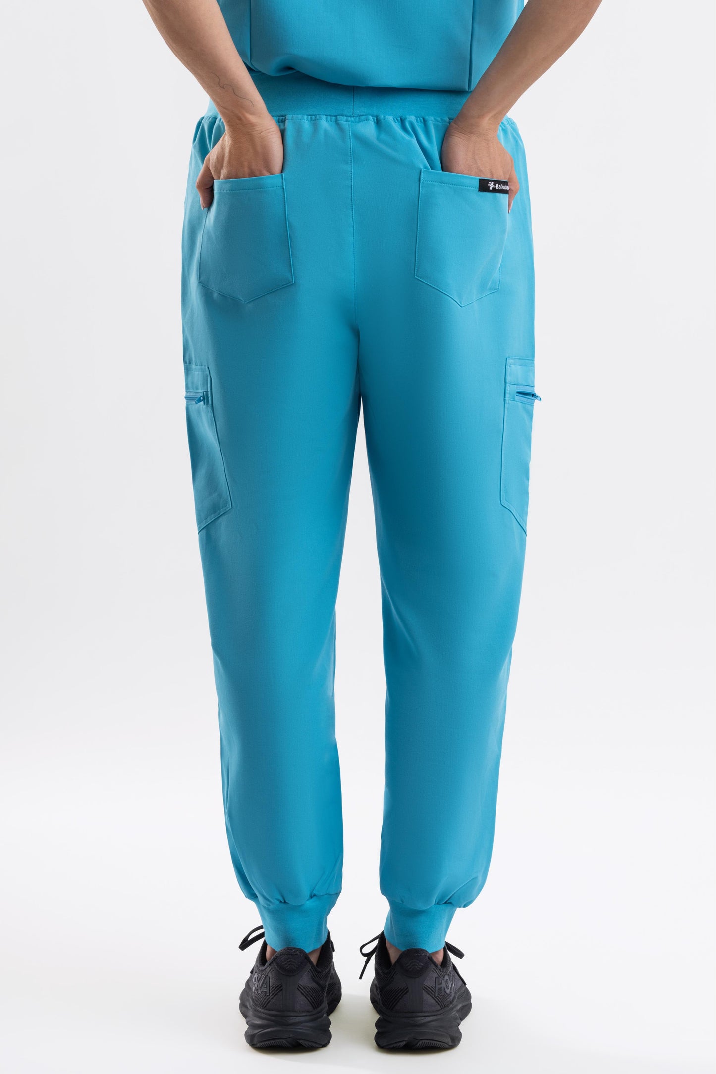 Jogger Scrub Pants - Teal Babuchaa