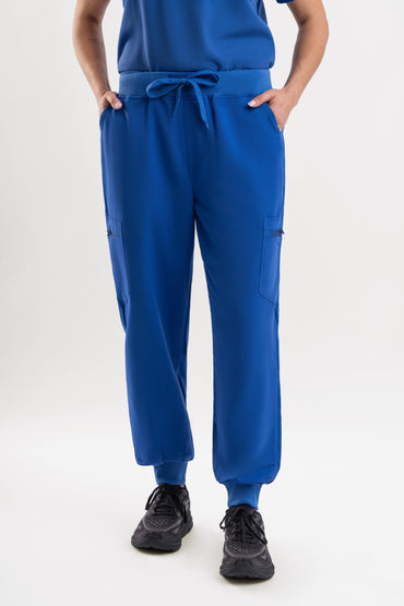 Jogger Scrub Pants - Royal Blue Babuchaa