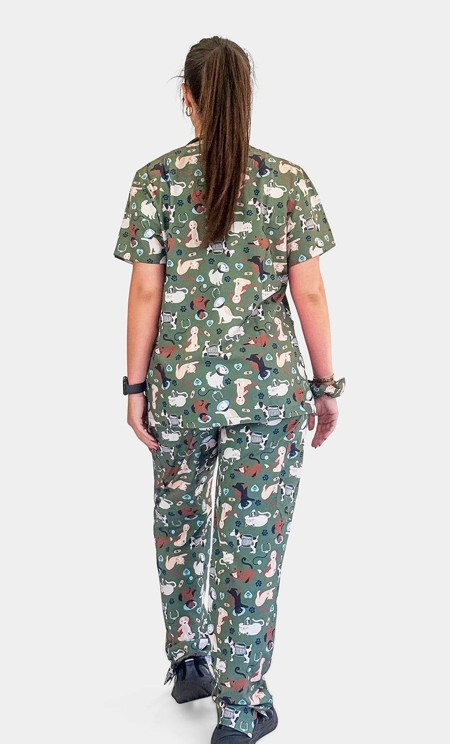Paws on Duty Scrub Set Babuchaa