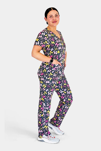 Flutter Bloom Scrub Set Babuchaa