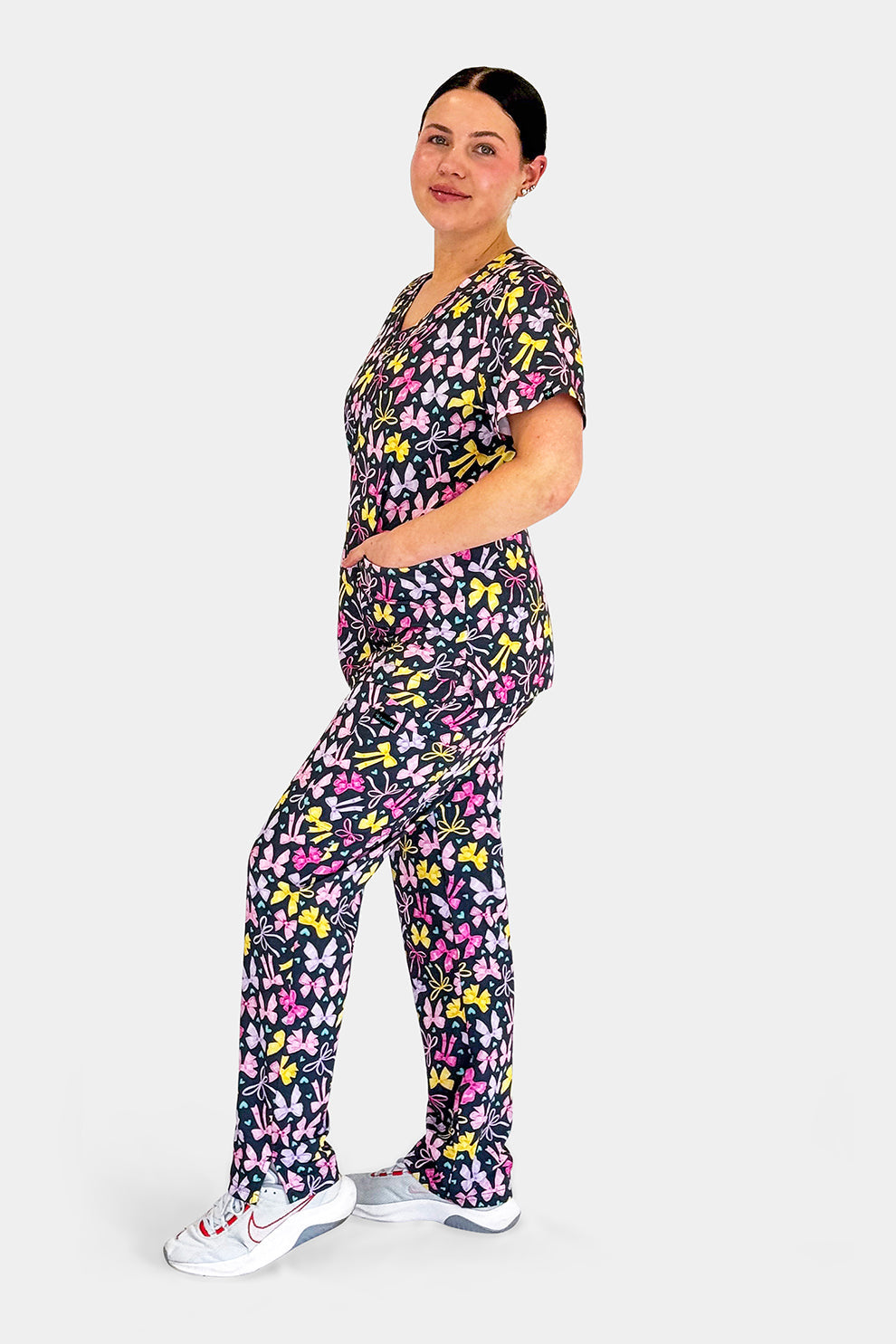 Flutter Bloom Scrub Set Babuchaa
