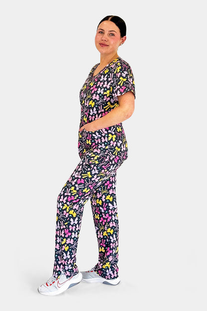 Flutter Bloom Scrub Set Babuchaa