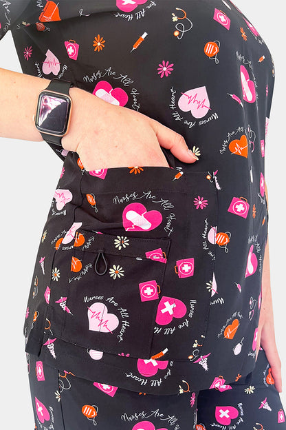 Heart Beat Scrub set Babuchaa