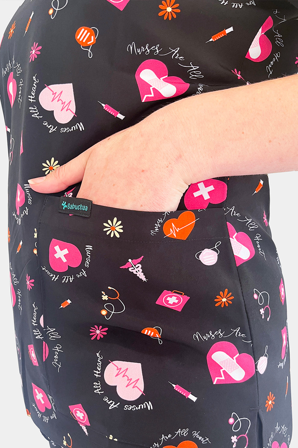 Heart Beat Scrub set Babuchaa