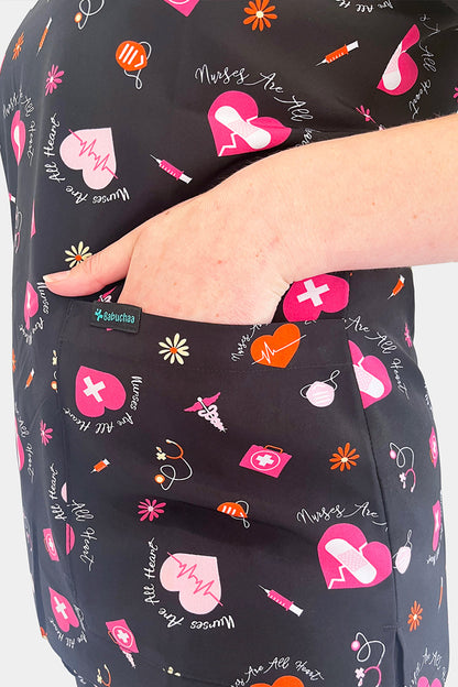Heart Beat Scrub set Babuchaa