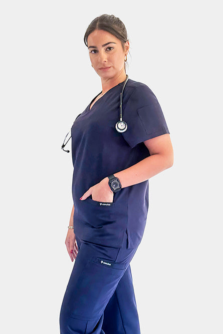 The Set - Navy Blue Babuchaa