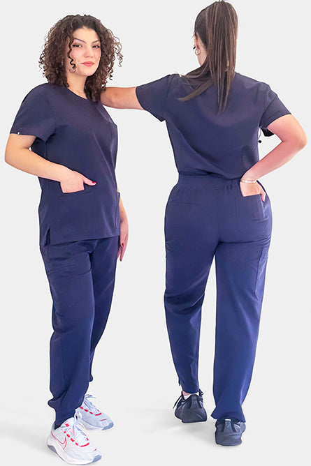 The Set - Navy Blue Babuchaa